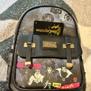 Wondapop Disney Villains Vegan Leather Mini Backpack